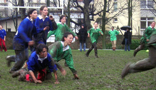 versailles3 Rugby féminin à l'Ecole Sainte-Geneviève !