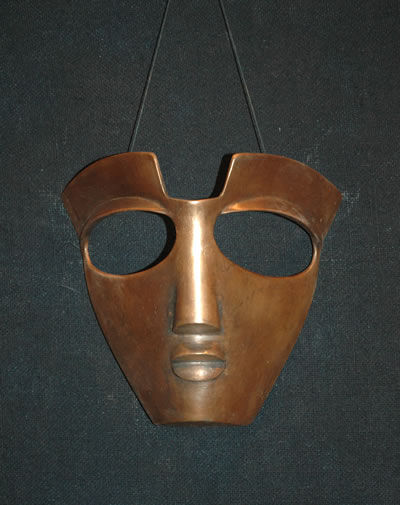 Masque Le jeune homme antique par Jean-Marie Tézé sj