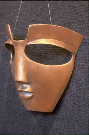 Masque Le jeune homme antique par Jean-Marie Tézé sj