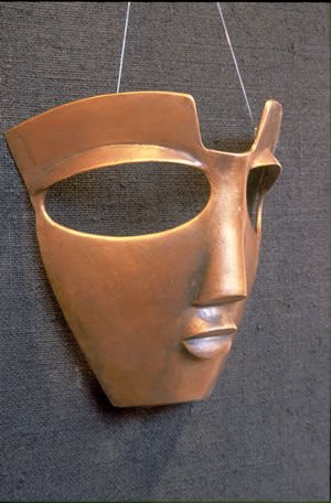 Masque Le jeune homme antique par Jean-Marie Tézé sj