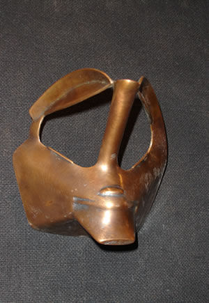Masque de Jean-Marie Tézé sj