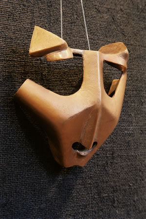 Masque de Jean-Marie Tézé sj