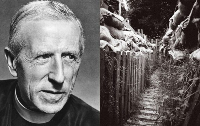 pierre teilhard de chardin - jesuite - une pensee qui murit au front - 11 novembre - premiere guerre mondiale