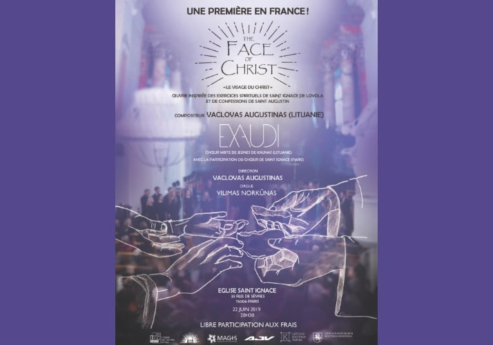 Face of Christ concert Lituanie église Saint-Ignace