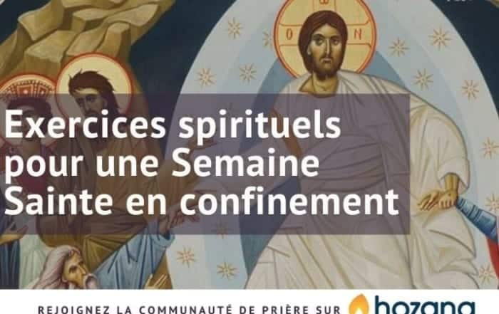 Hozana Semaine Sainte confinement