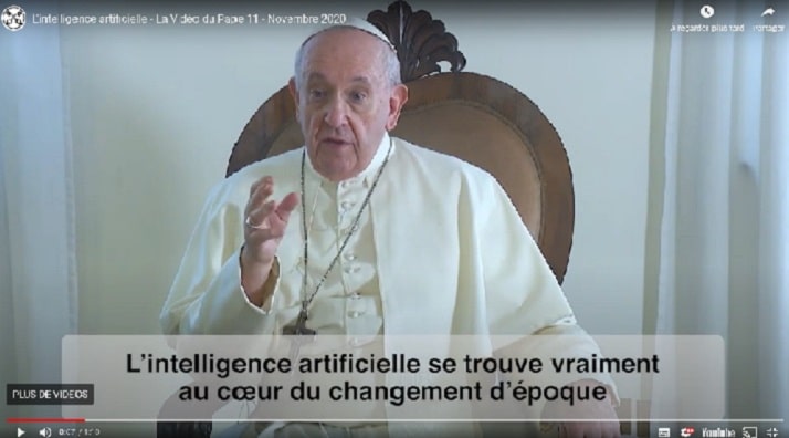 2020 NOV VIDEO DU PAPE IA-jesuites