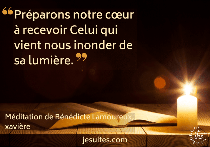 Méditation de Bénédicte Lamoureux, xavière - Avent 2020