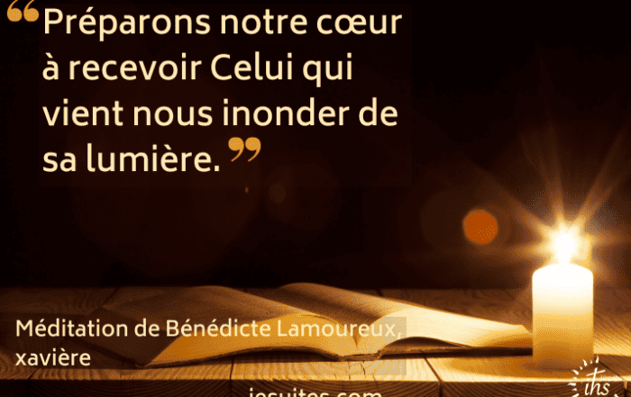 Méditation de Bénédicte Lamoureux, xavière - Avent 2020