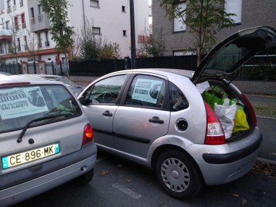 voiture remplie