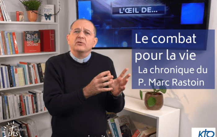 Marc Rastoin jesuite - kto tv - le combat pour la vie