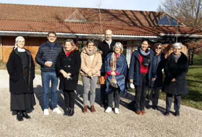 Retraitants Coteaux Pais centre spirituel