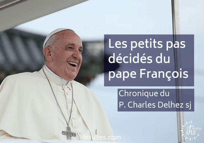 les petits pas decides du pape francois - article pere charles delhez jesuite en belgique