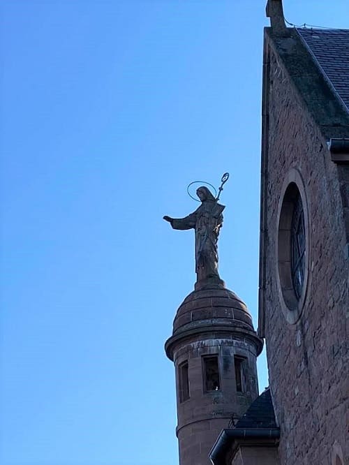 statue Mont Sainte-Odile