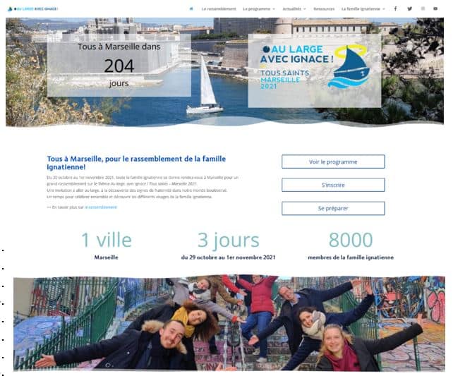 site internet au large avec ignace