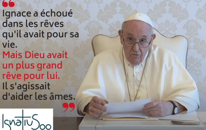 message du pape françois pour l'annee ignatienne
