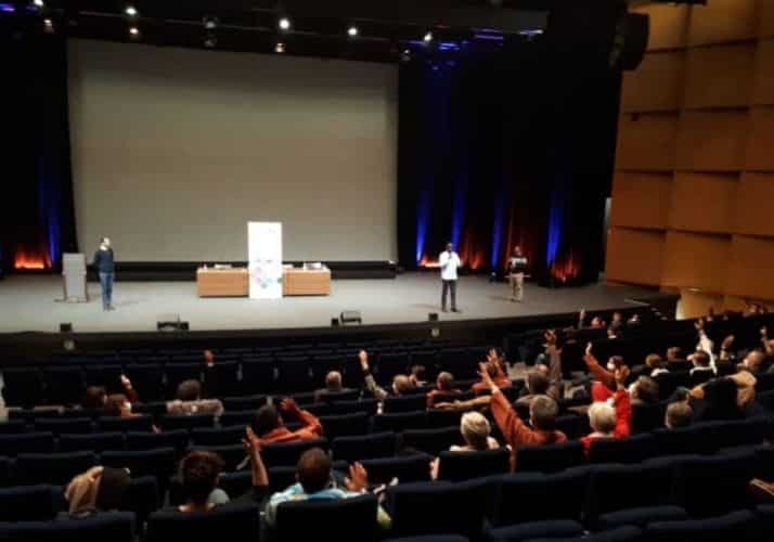 disputatio du cnetre sevres facultes jesuites de paris lors du rassemblement u large avec ignace a marseille