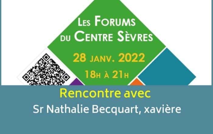 forums 2022 du centre sevres avec soeur nathalie becquart xaviere