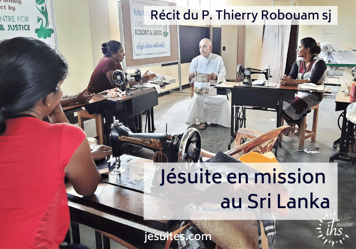 Jésuite en mission au Sri Lanka