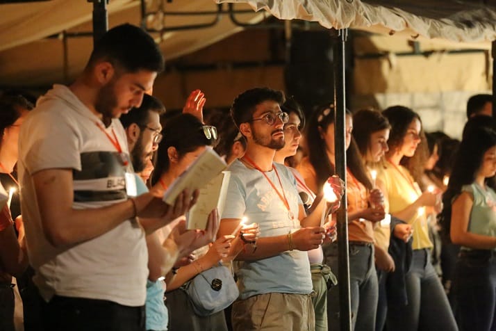 1e rencontre de Taizé en Syrie Homs (2)