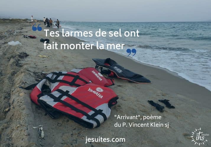 poeme du pere vicent klein jesuite sur l arrivee des refugies