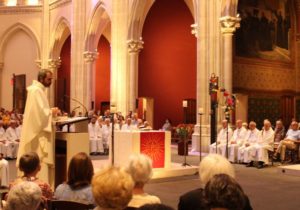 Thierry Dobbelstein messe clôture année ignatienne église saint ignace paris