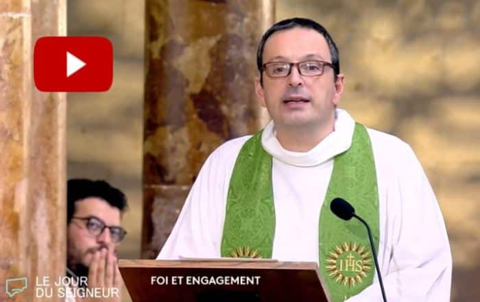 messe a l eglise jesuite saint joseph du liban a beyrouth jour du seigneur 2022 (2)