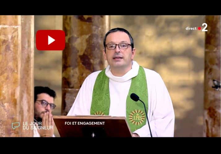 messe a l eglise jesuite saint joseph du liban a beyrouth jour du seigneur 2022