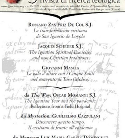 Revue Ignaziana Jacques Scheurer