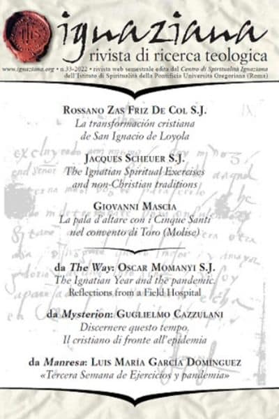 Revue Ignaziana Jacques Scheurer