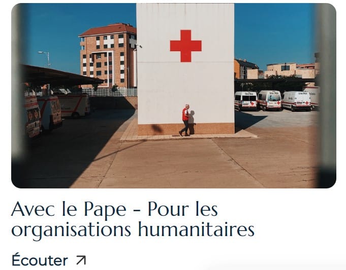 prie en chemin organisations humanitaires