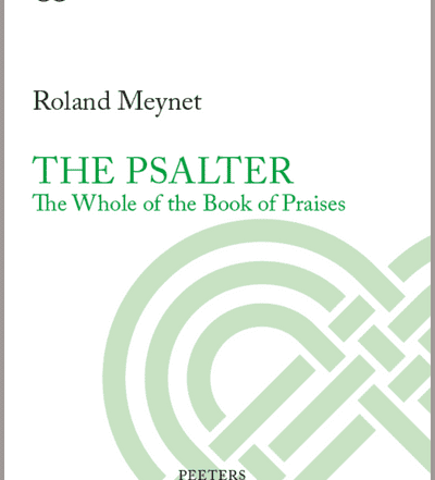 The Psalter. The Whole of the Book of Praises. Le Psautier. L’ensemble du Livre des Louanges