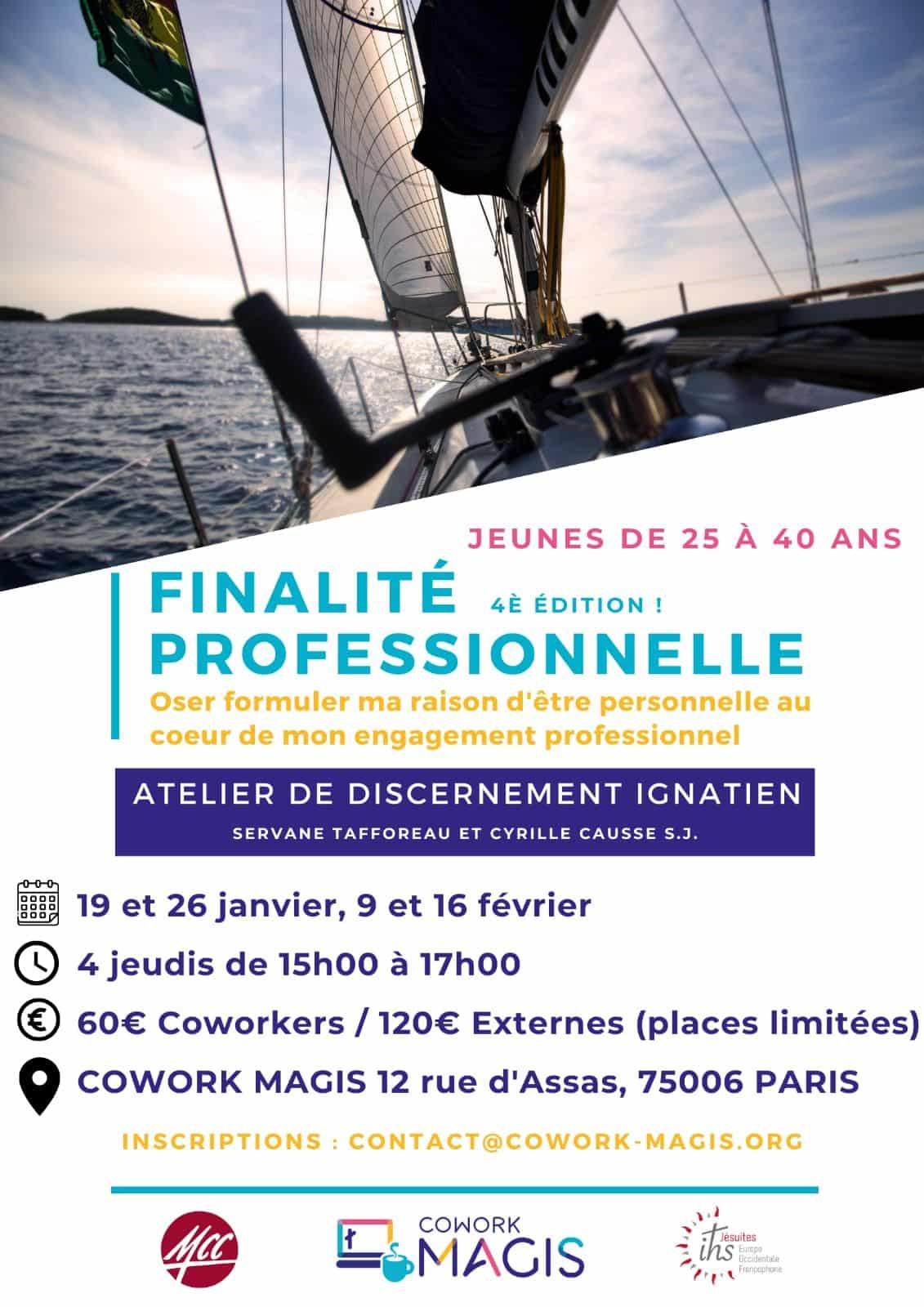 cowork magis - atelier de discernement professionnel