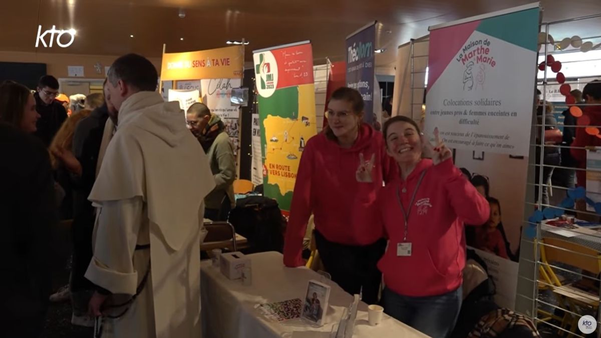 chrétiens grande ecole - rassemblement national janvier 2023 - stand