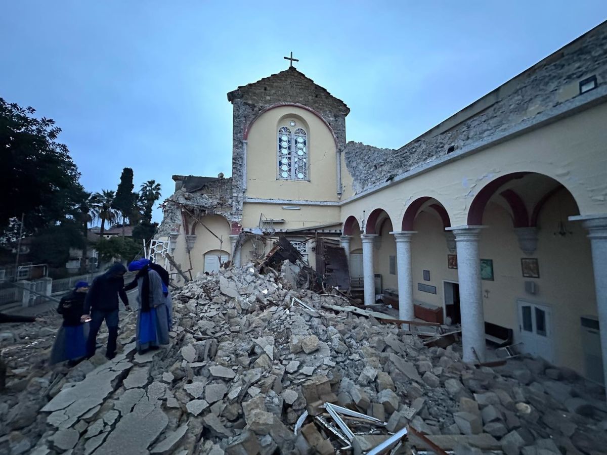 tremblement de terre en Turquie et en Syrie - cathedrale effondree 3 - © Antuan Ilgıt SJ