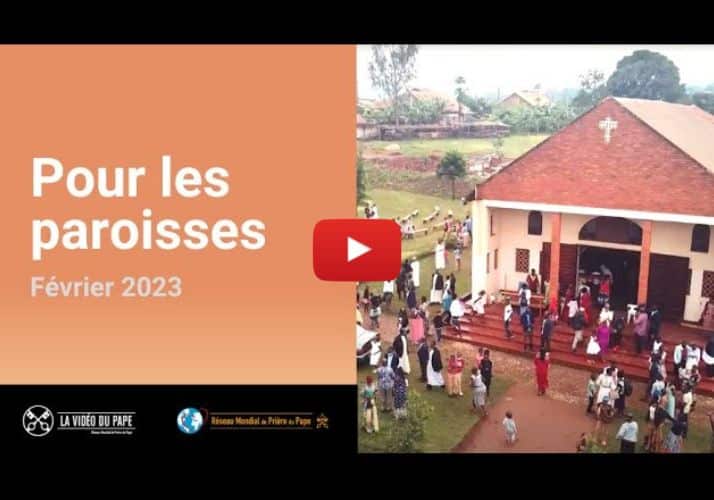 vidéo du pape février 2023