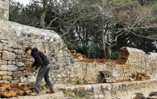 travaux de restauration centre spirituel jésuite de penboc'h