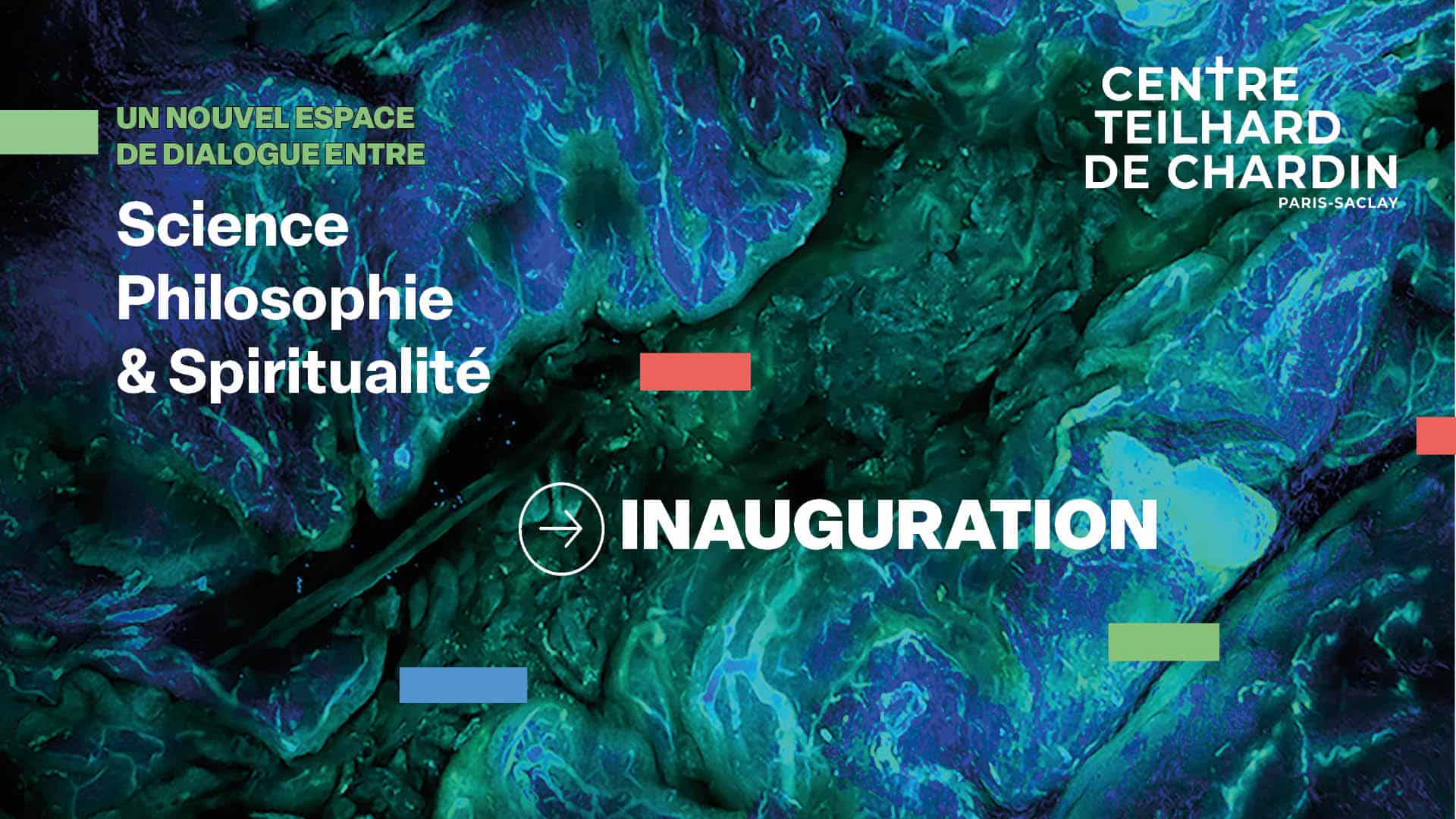 Flyer journées d'inauguration du cnetre teilhard de chardin
