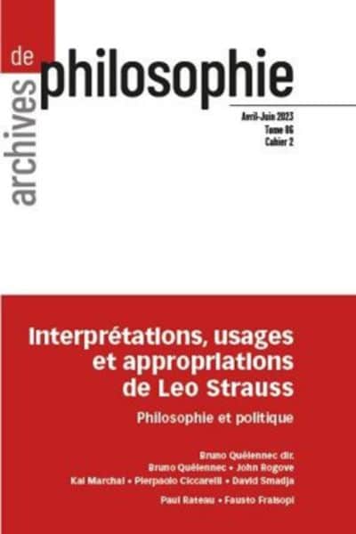 revue archives philosophie