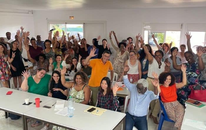 AREP-Salariés et administrateurs AREP, en journée associative mensuelle La Réunion