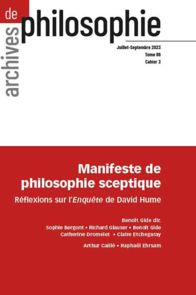 revue archives philosophie