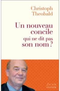 livre sur le synode du pere christoph theobald jesuite - éditions salvator