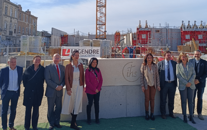 pose première pierre collège loyola marseille partenaires