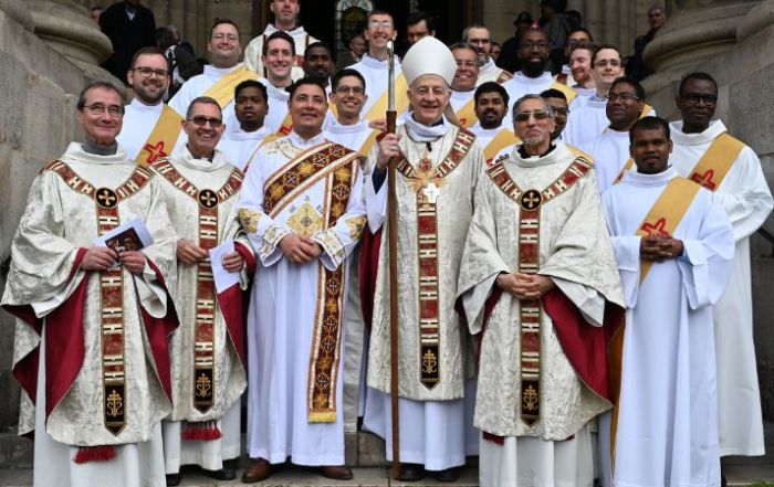 Ordinations diaconales jésuites avril 2024 paris