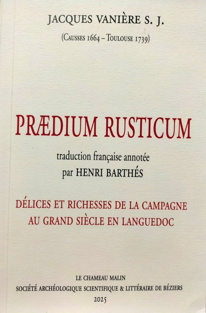 Predium Rusticum - Jacques Vanière sj