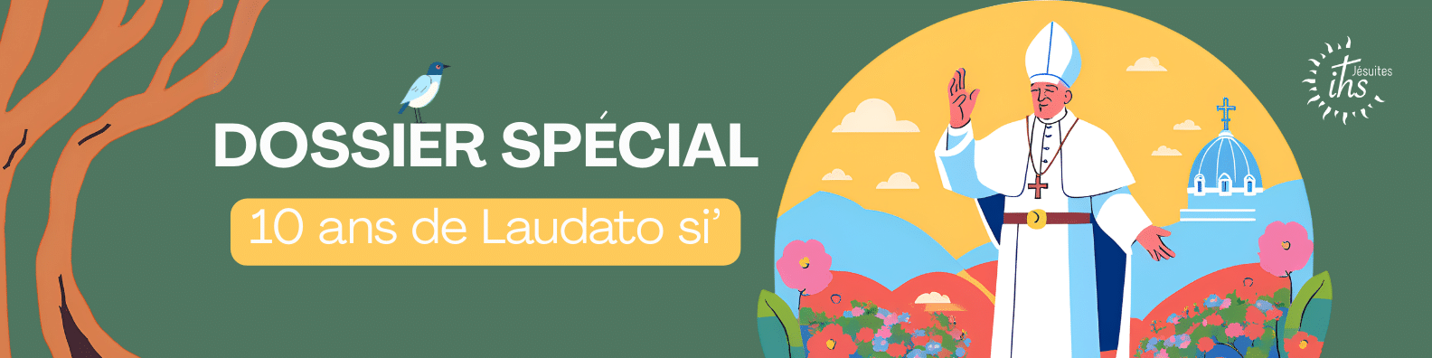 Bannière 10 ans Laudato si'