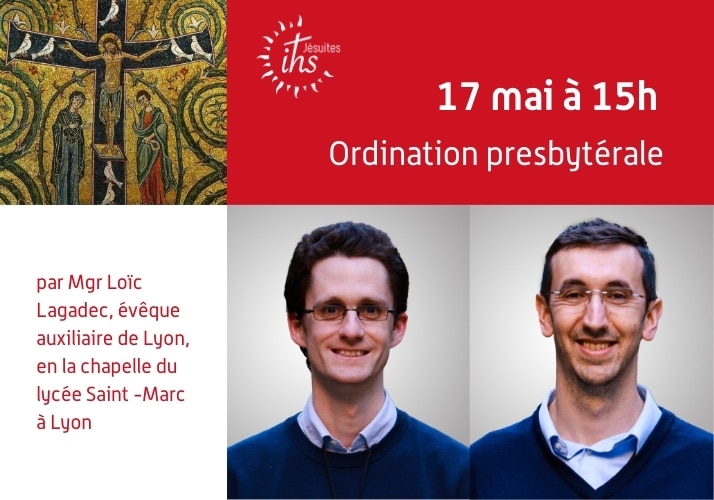 Perrin Lefevre et Paul Catherinot seront ordonnés le 17 mai