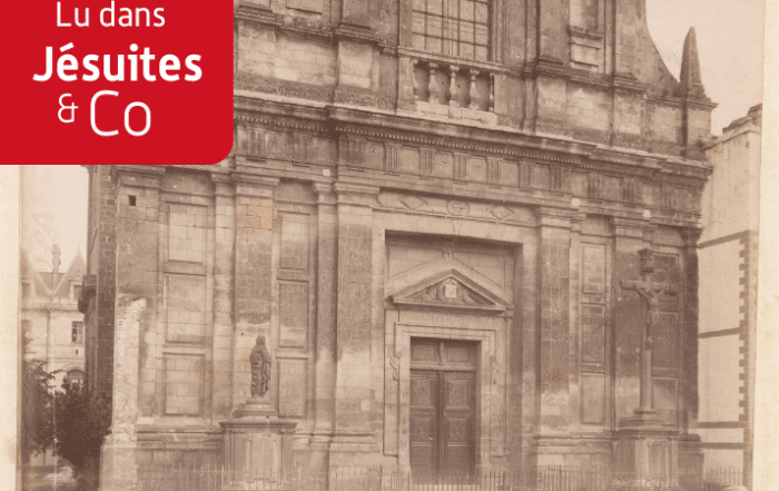 Église de l'ancien collège jésuite de Vannes à côté duquel se trouvait la maison de retraite et où se déroulaient (probablement !) les messes des retraitants. © Archives jésuites