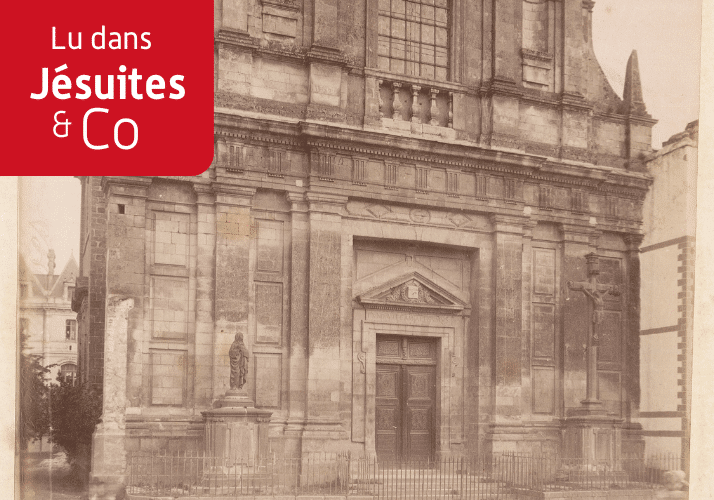Église de l'ancien collège jésuite de Vannes à côté duquel se trouvait la maison de retraite et où se déroulaient (probablement !) les messes des retraitants. © Archives jésuites